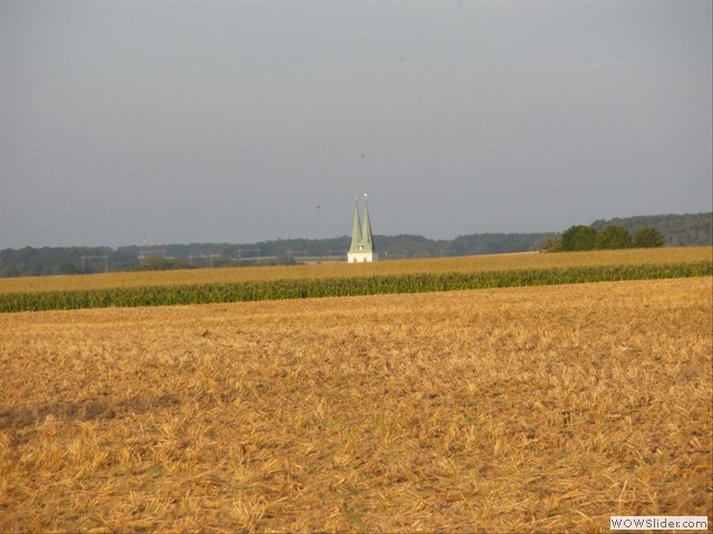 Die Gdaer Kirche im August