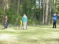 bung Stehen und Betasten